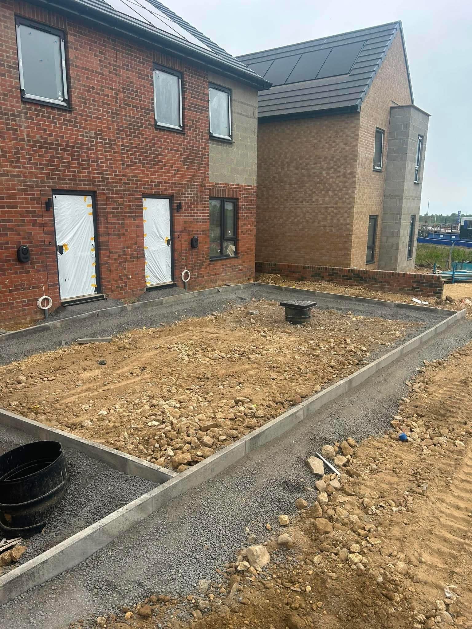 Ground preparation during an RGS Renleys project